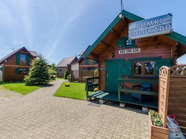 Apartamentowe Domki Drewniane Colorado Villa Karwia Eksteriør bilde