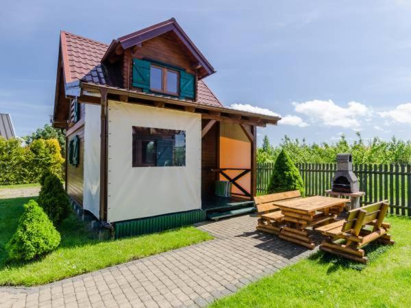 Apartamentowe Domki Drewniane Colorado Villa Karwia Eksteriør bilde